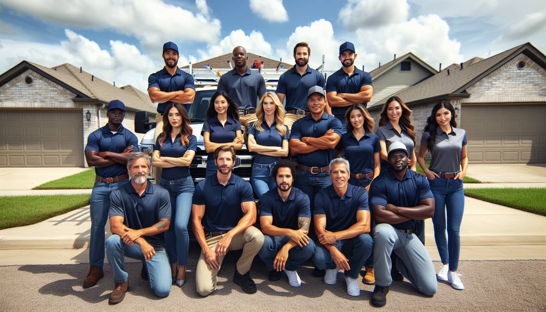 TexUs crew on a Prosper TX job site