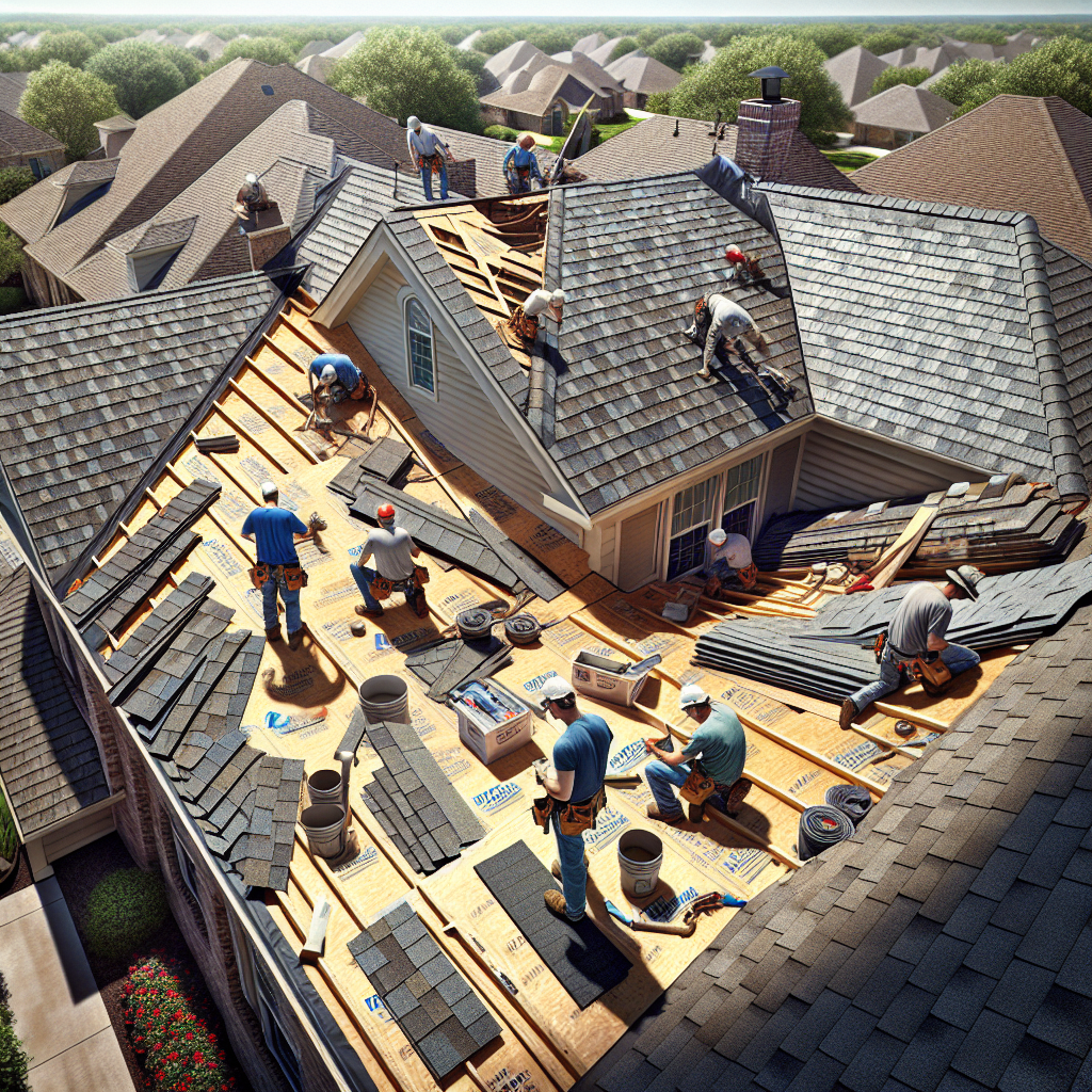 Impact resistant shingles